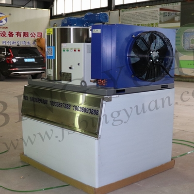 고성능  3.94kw~90kw 상업적 얼음은 기계 1 톤을 얇은 조각으로 벗겨집니다