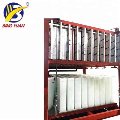 R404A 2.7KW 10000KG 괴빙 제조사 기계, 10 톤 얼음 덩어리 성형기
