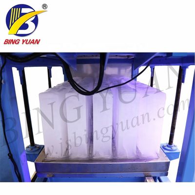 500KG 6KW R22 상업적 자동 아이스 큐브 제조사 기계