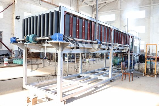 10000KG 33.98KW 380V 투명 얼음 페색기, 명백한 얼음 덩어리 제조사