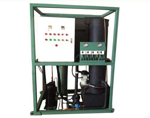 2.5T 220V R22 자동적 얼음 튜브 메이커 기계