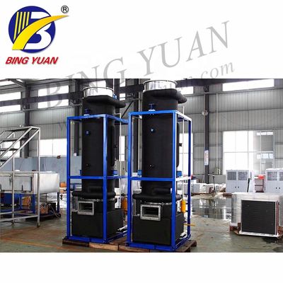 2.5T 220V R22 자동적 얼음 튜브 메이커 기계