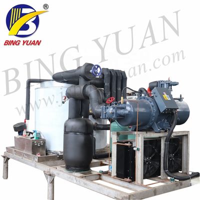 R404A 220V 3000KG 박편빙 제조사 기계, 해수 박편빙 기계