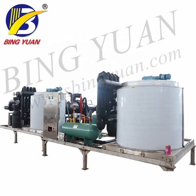 R404A 220V 3000KG 박편빙 제조사 기계, 해수 박편빙 기계