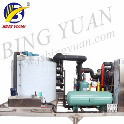 R404A 220V 3000KG 박편빙 제조사 기계, 해수 박편빙 기계