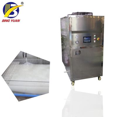 공기 냉각법 해산물 380V 124.3KW 3T 슬러리 제빙기
