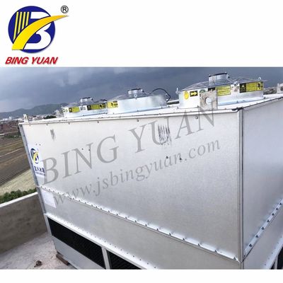 R404A 3000KG 480V 증발콘덴서 냉각장치, 닫힌 냉각탑