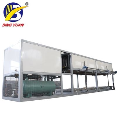 10000KG 33.98KW 380V 투명 얼음 페색기, 명백한 얼음 덩어리 제조사