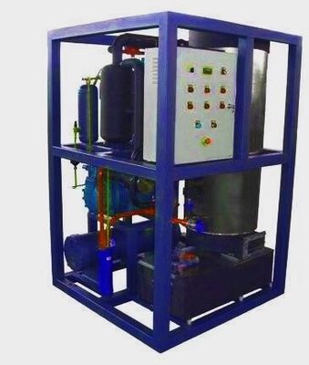 R404A 4.5KW 220 볼트 1TPD 아이스 튜브 제조사 기계